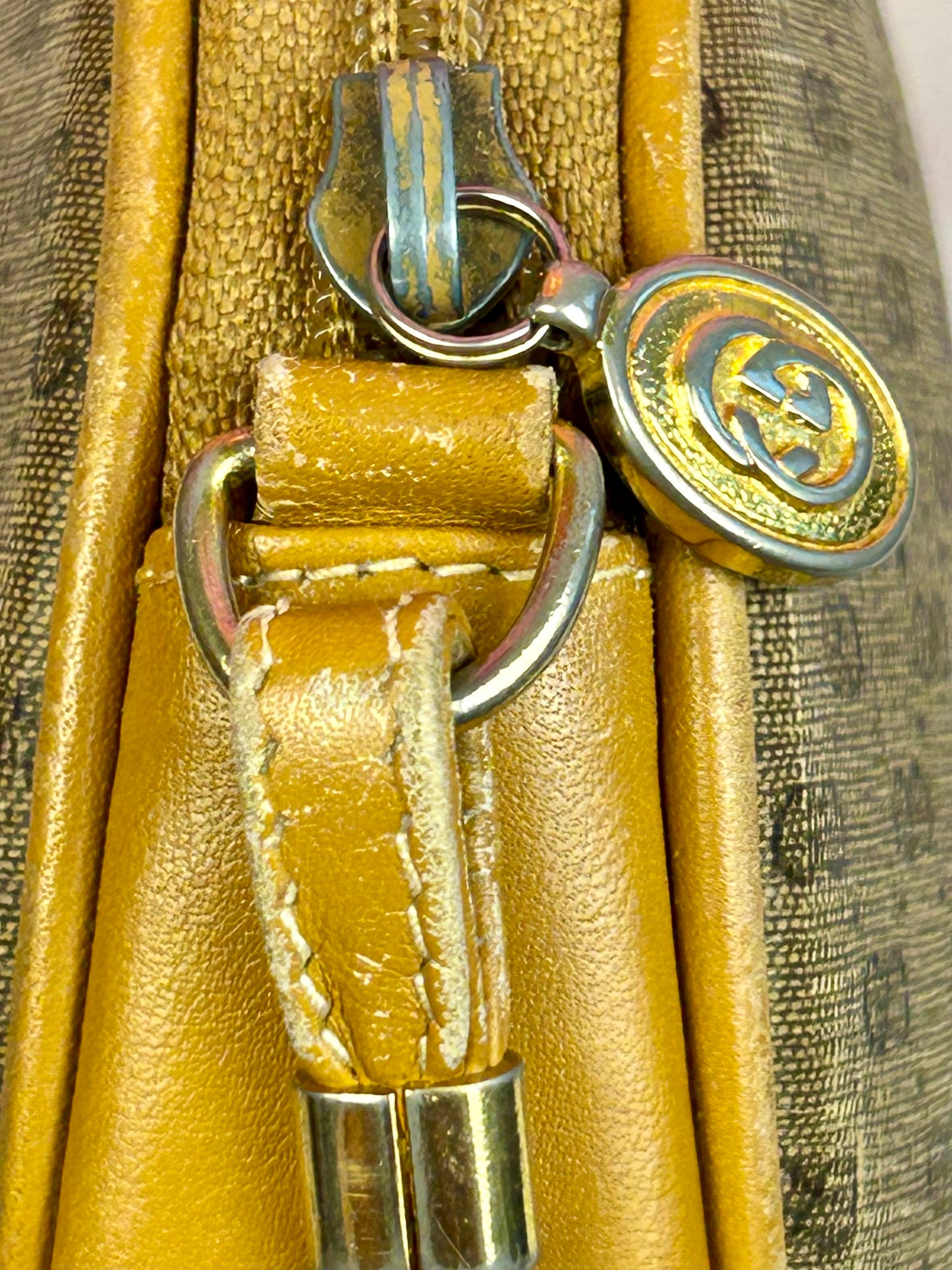 Small Yellow Micro Gucci Crossbody