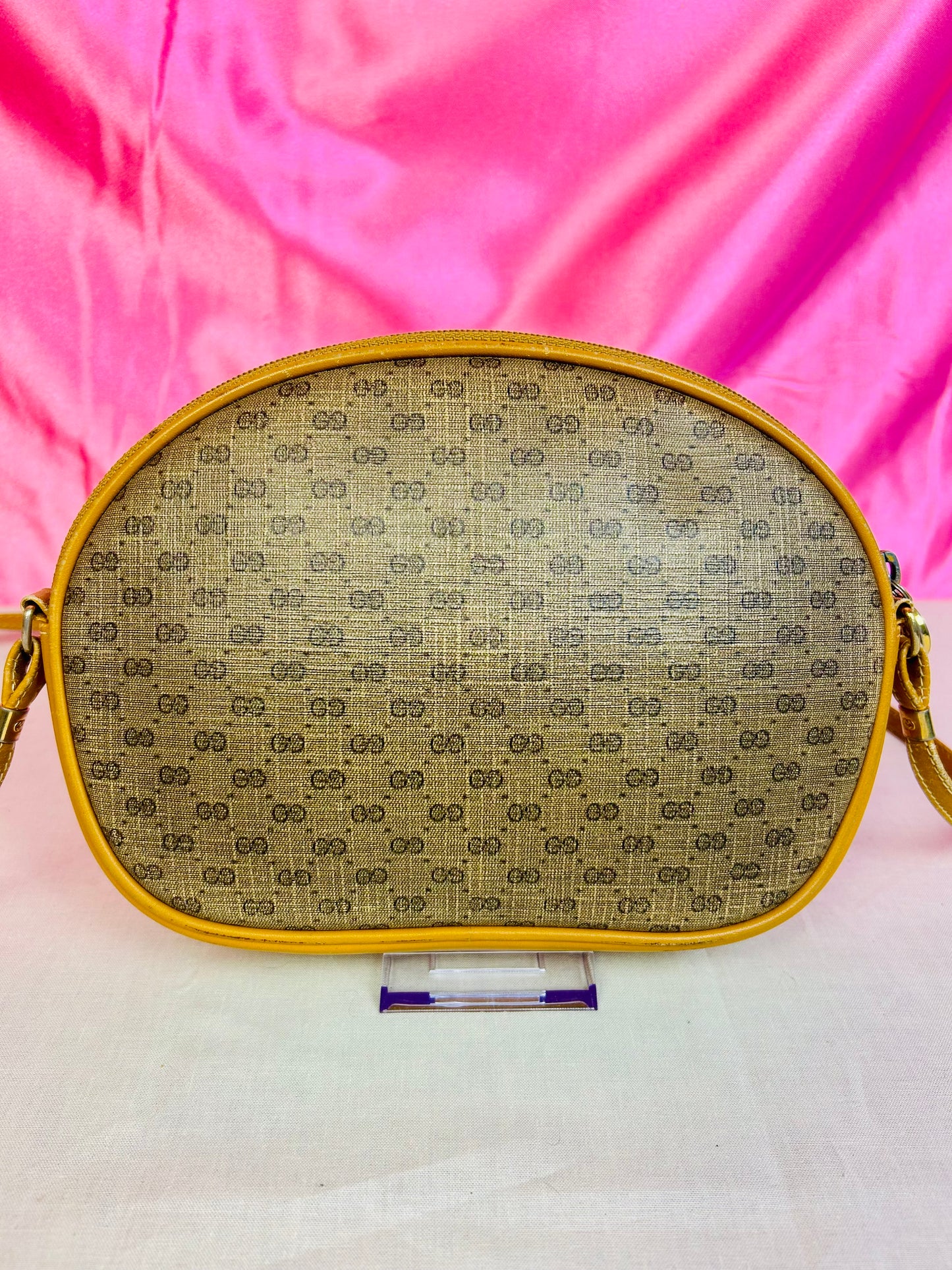 Small Yellow Micro Gucci Crossbody