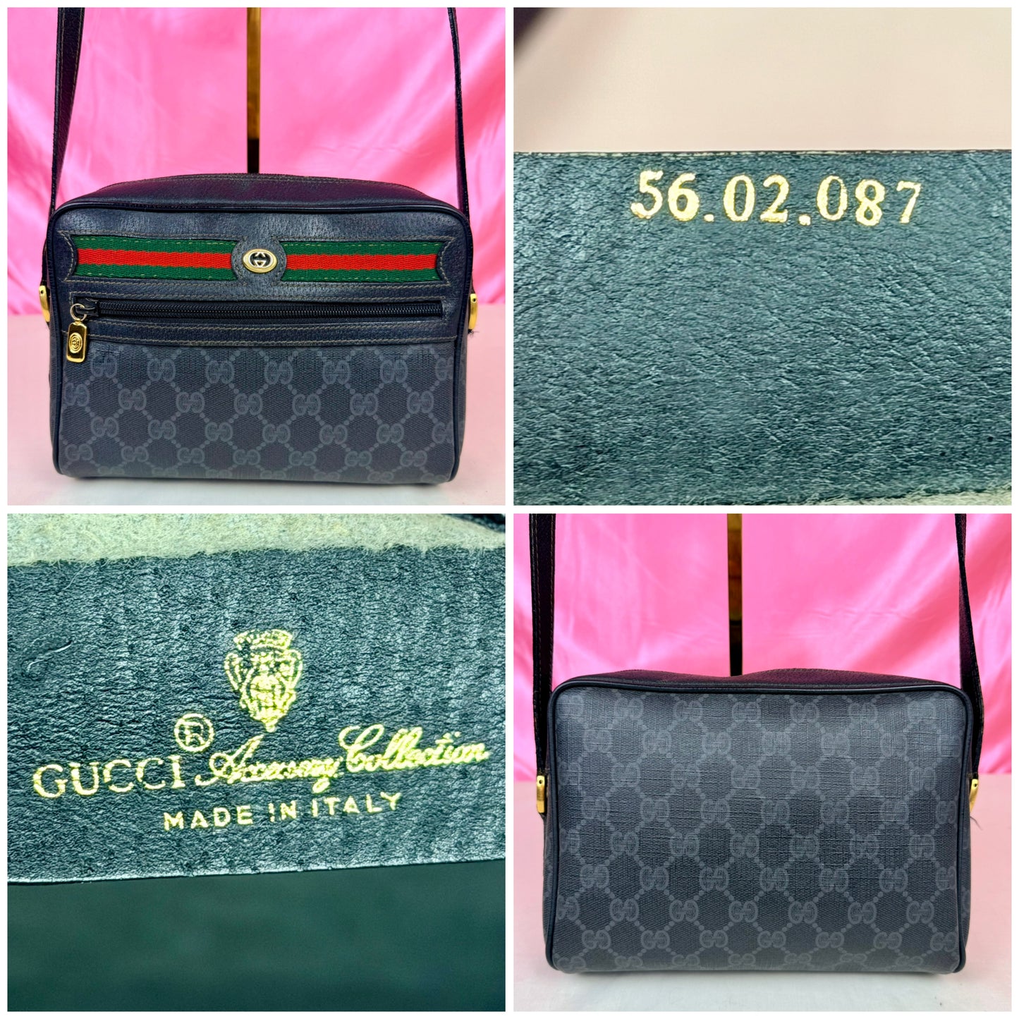 Black Rectangular Sherry Line