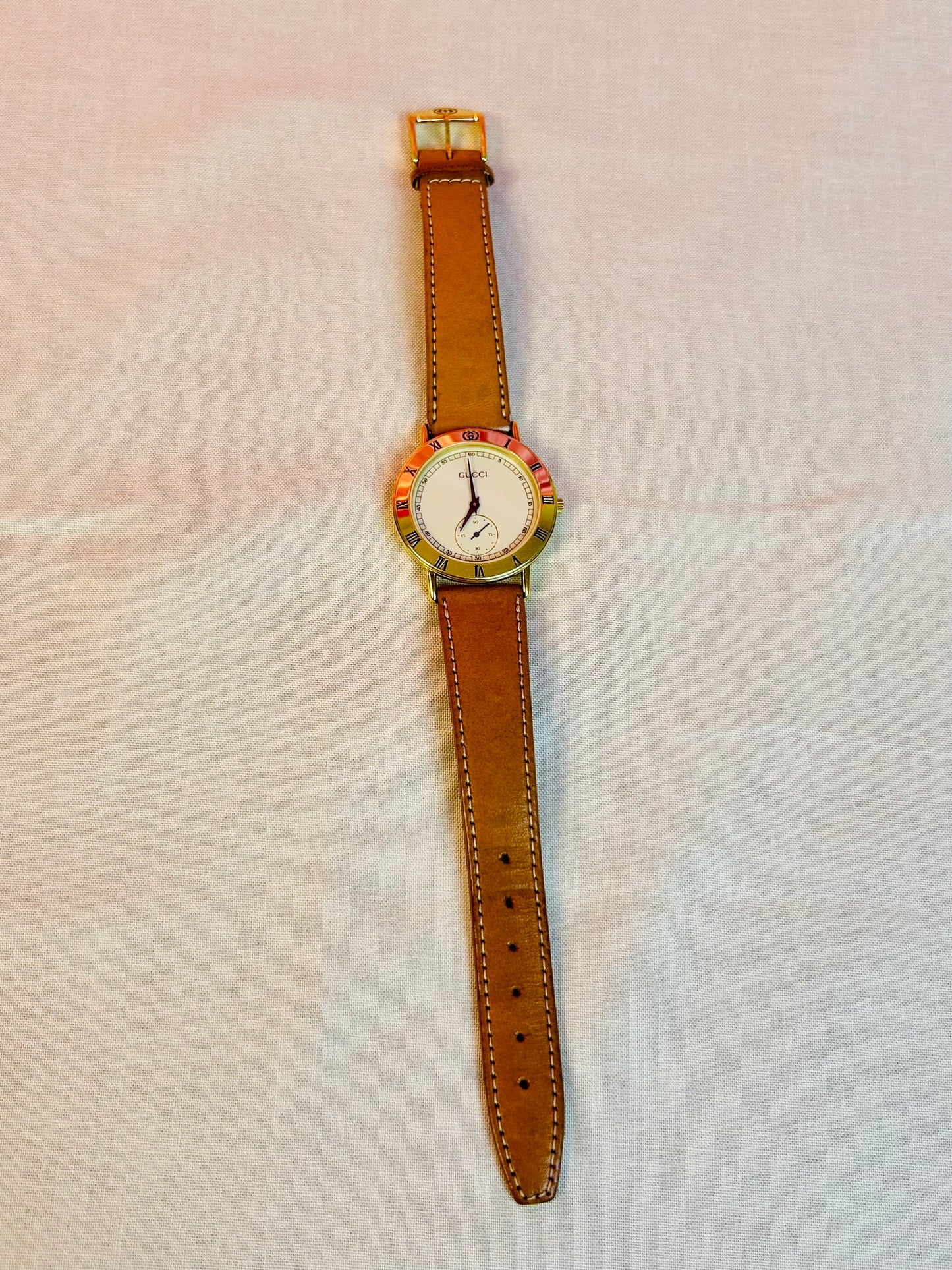 Gucci Vintage Leather Watch