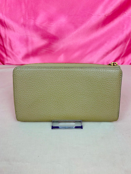 Taurillon Comet Taupe Zippy Wallet