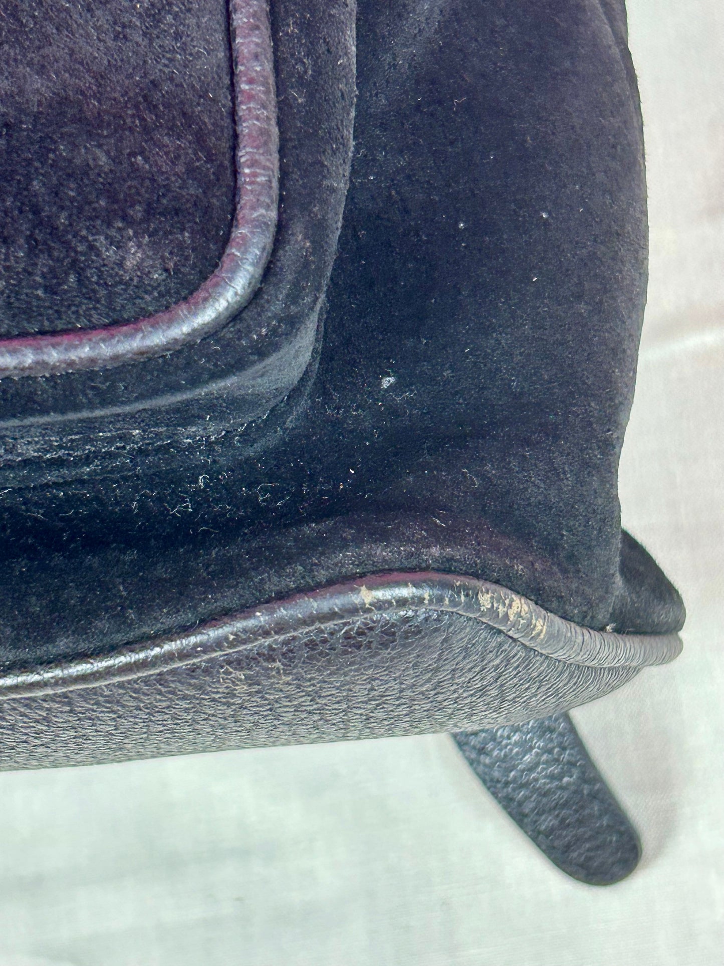 Black Gucci Bamboo Backpack
