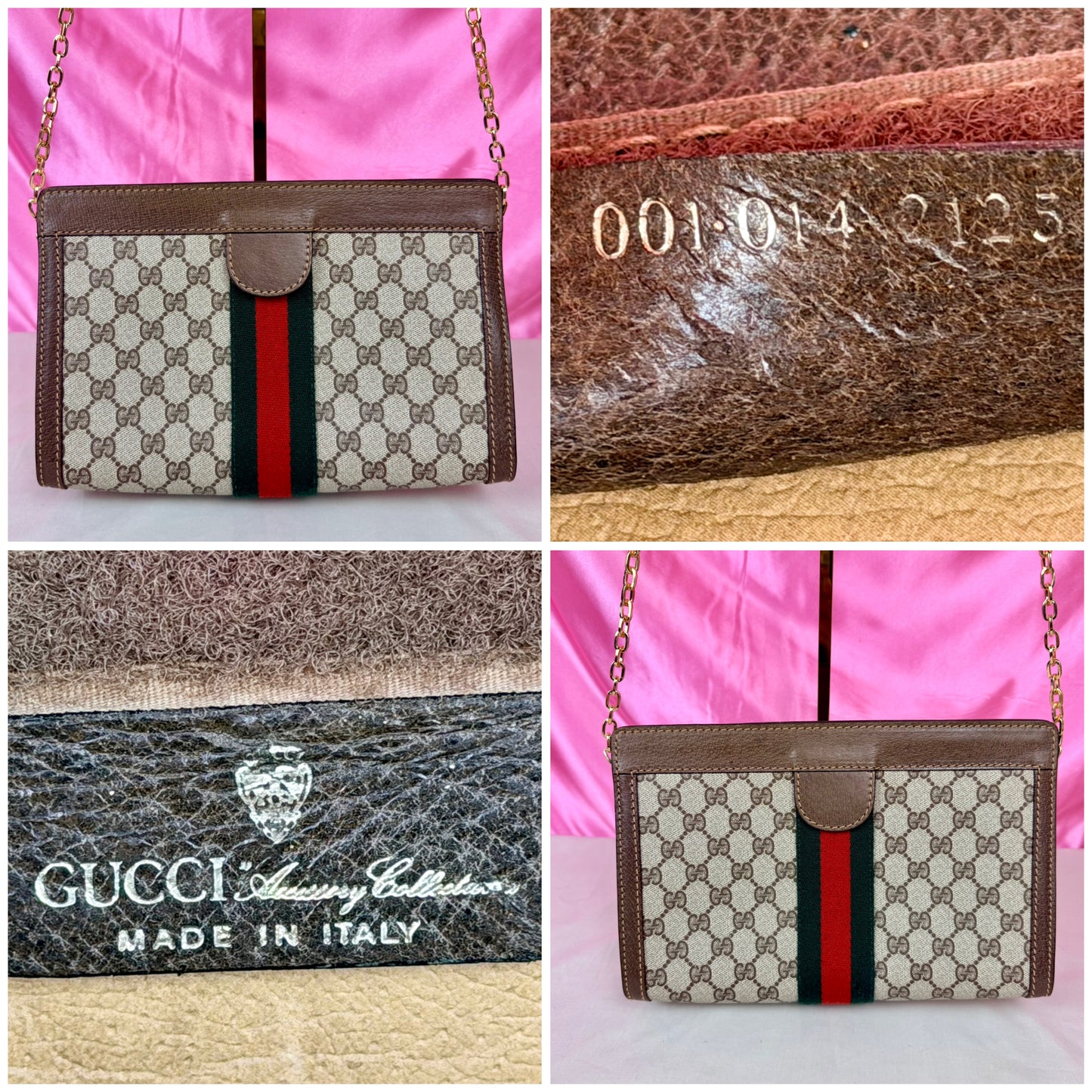 Sherry Line Clutch on Chain