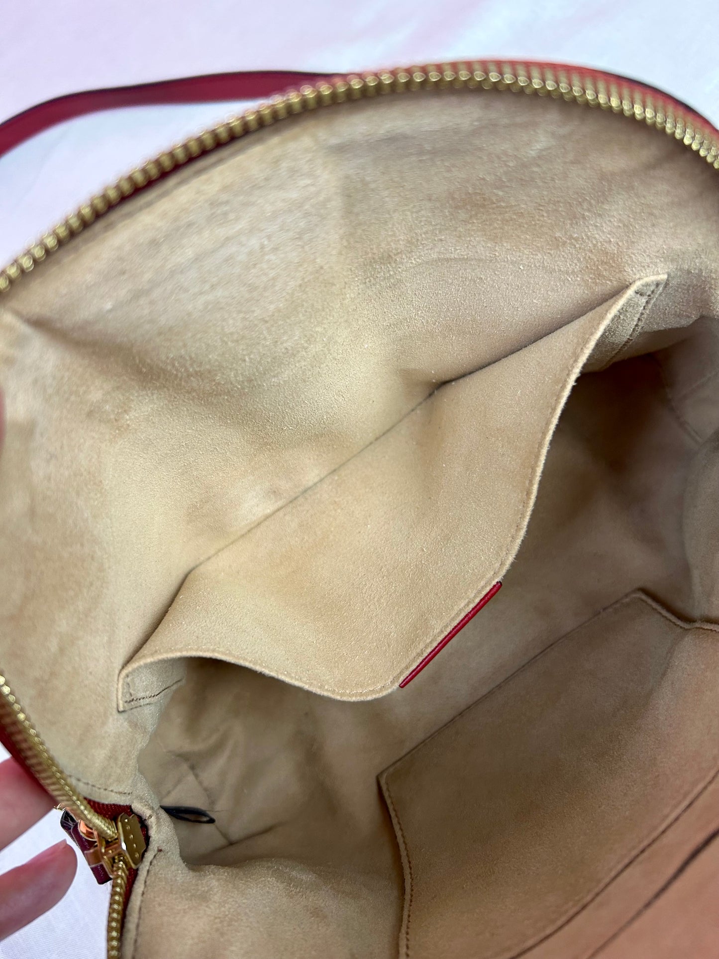 Ophedia Suede Dome Crossbody
