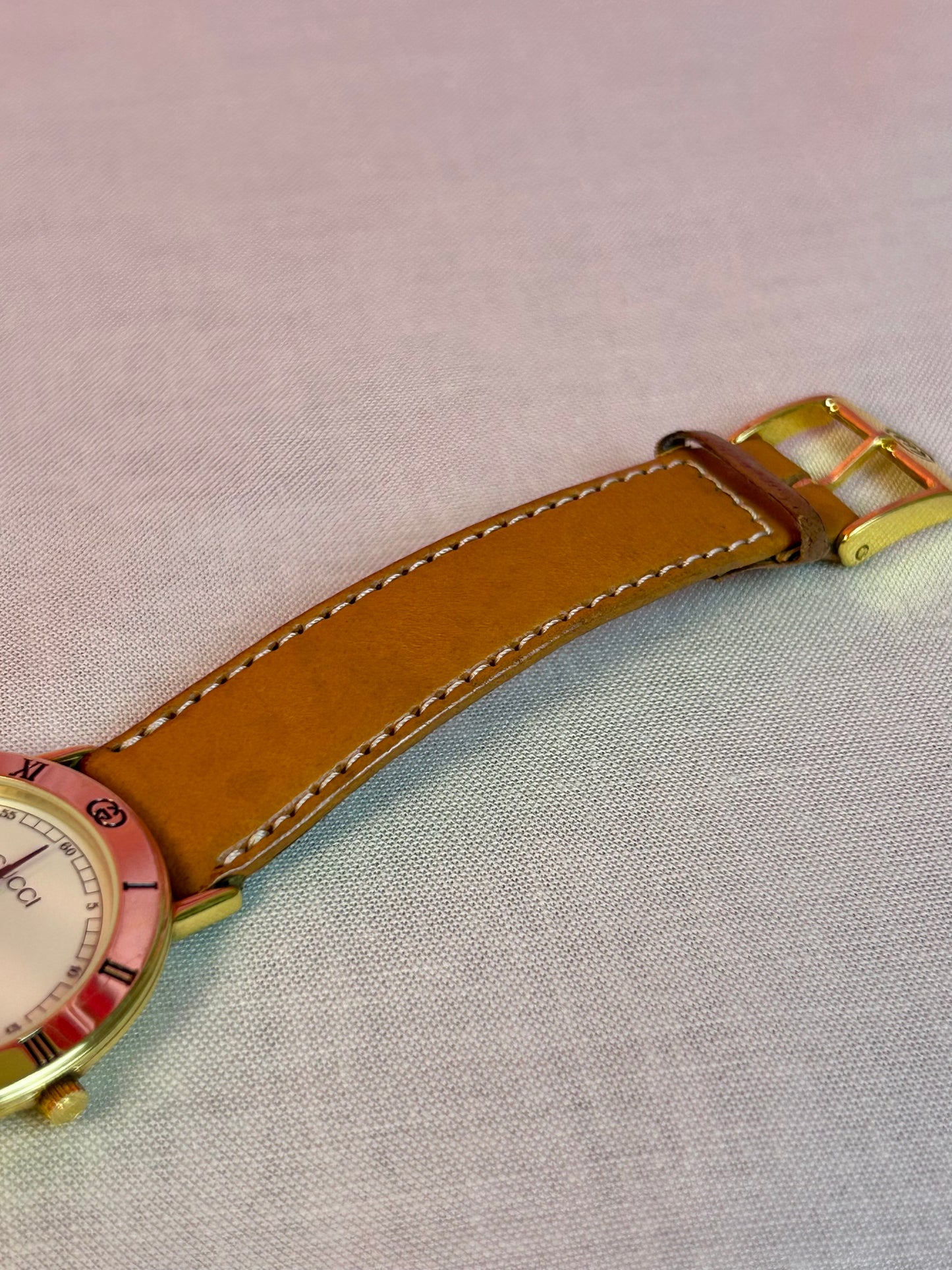 Gucci Vintage Leather Watch