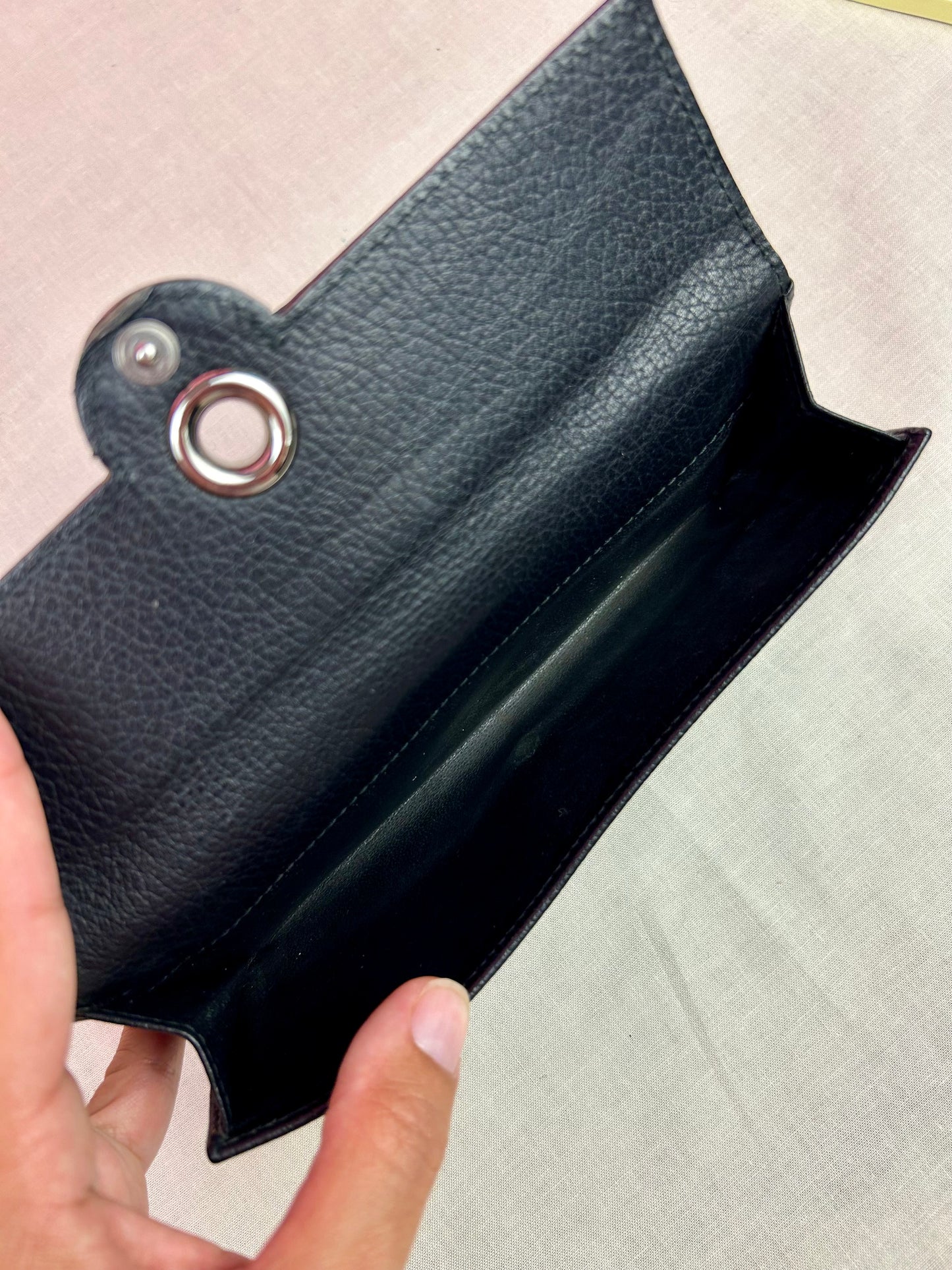 Black Gucci Organizer Wallet