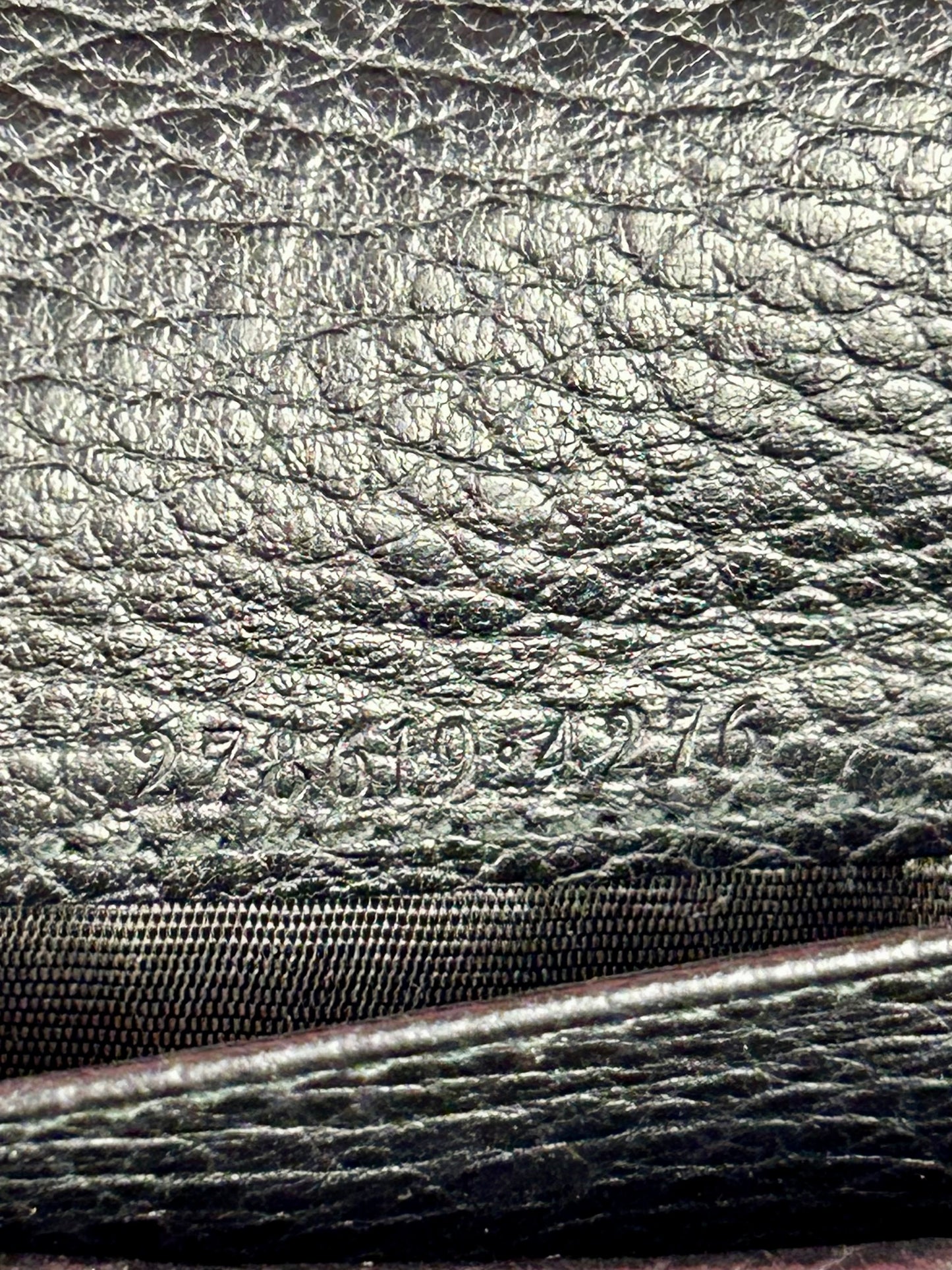 Black Gucci Organizer Wallet