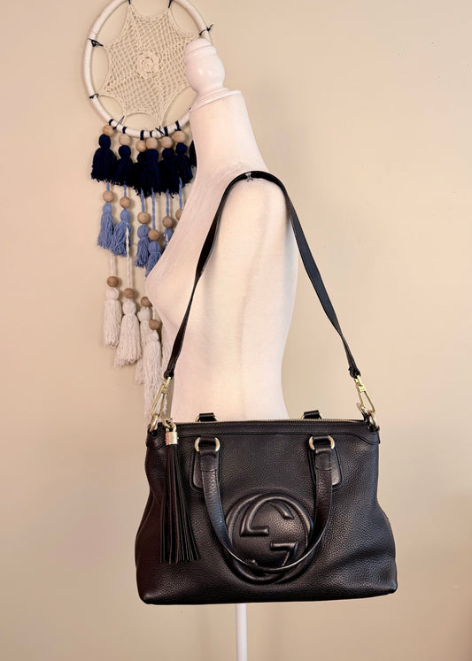 Black Gucci Soho Two-Way