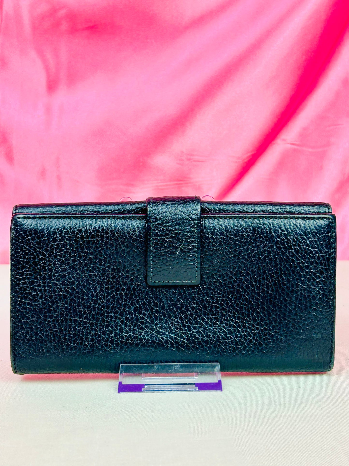 Black Gucci Organizer Wallet