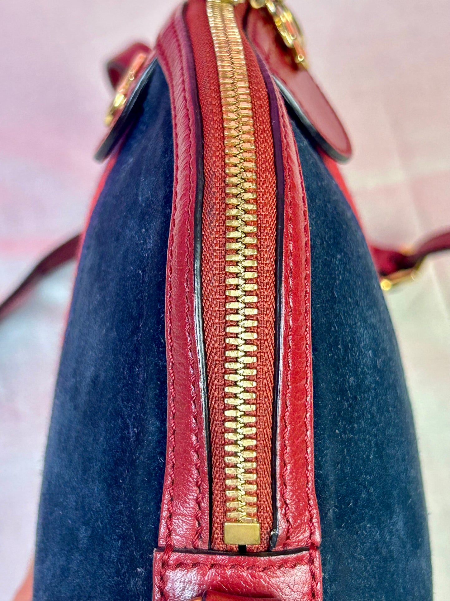 Ophedia Suede Dome Crossbody