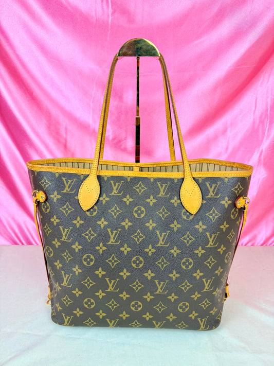 Neverfull MM in Monogram/Beige
