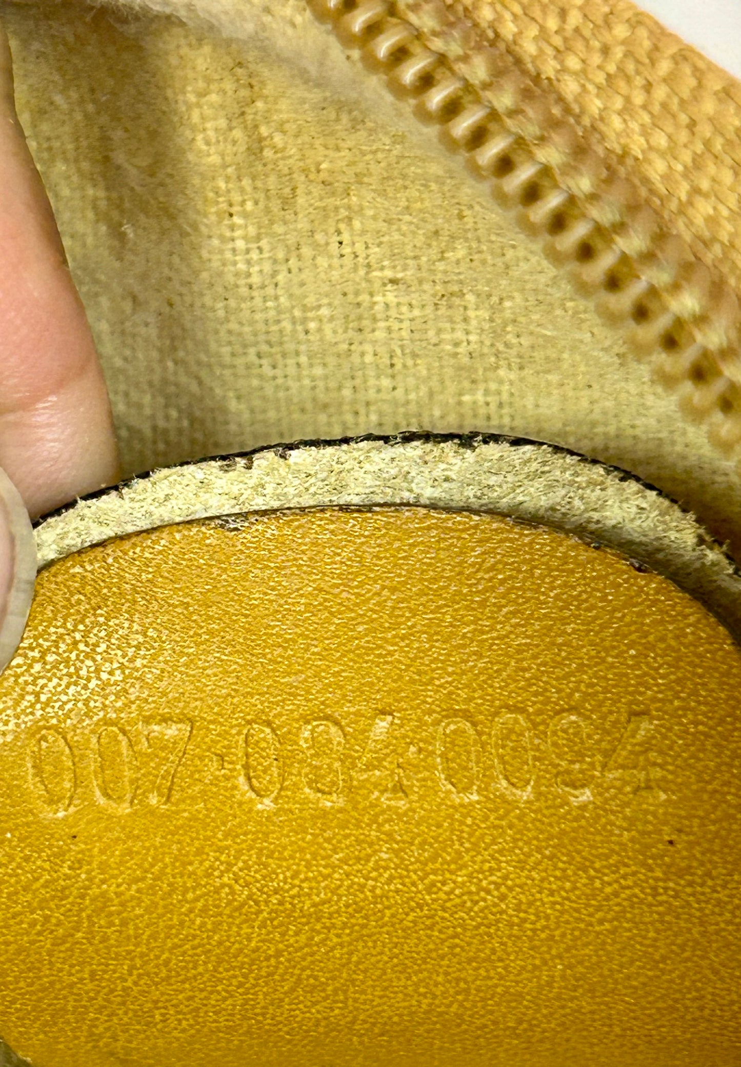 Small Yellow Micro Gucci Crossbody
