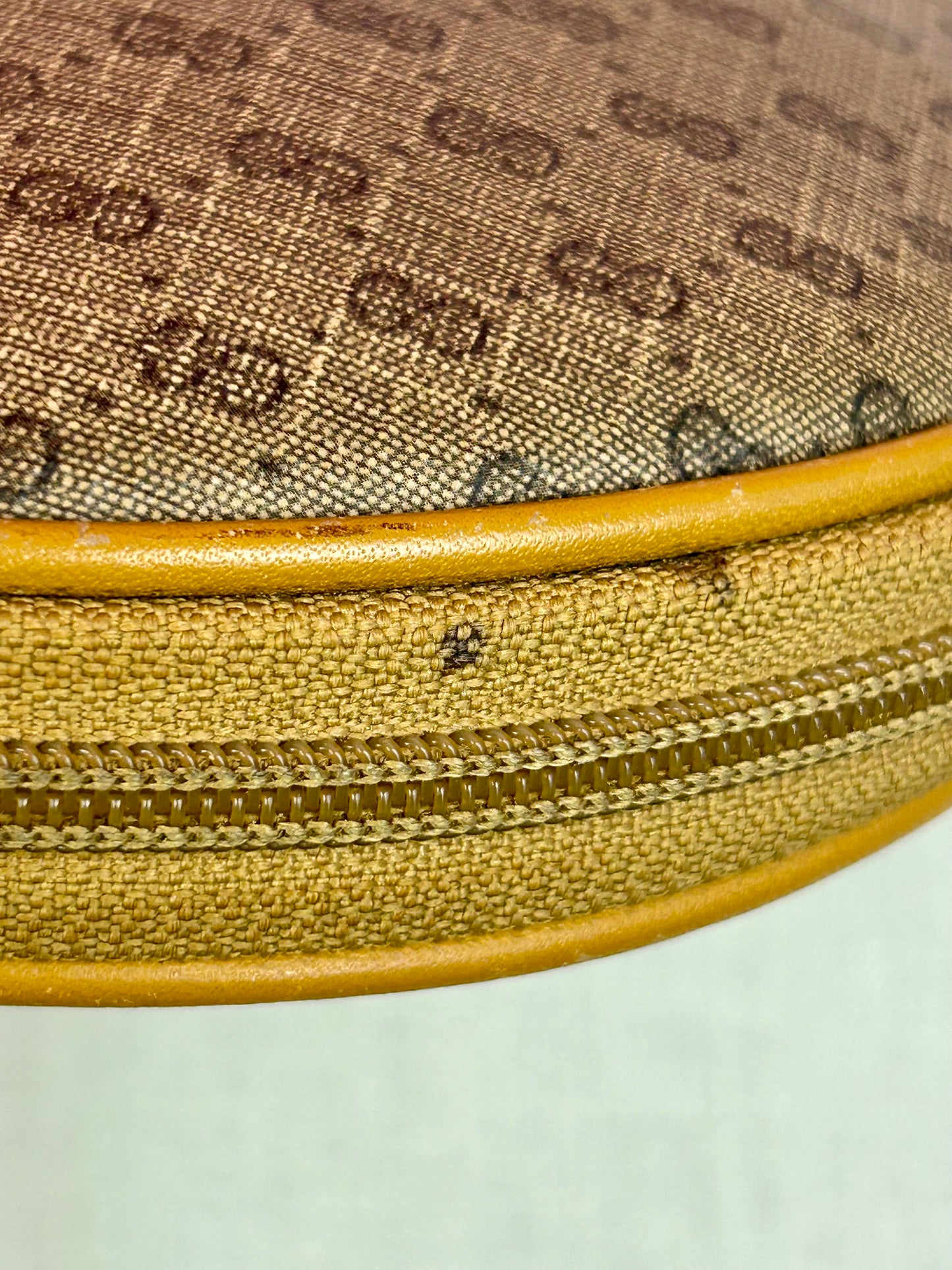 Small Yellow Micro Gucci Crossbody