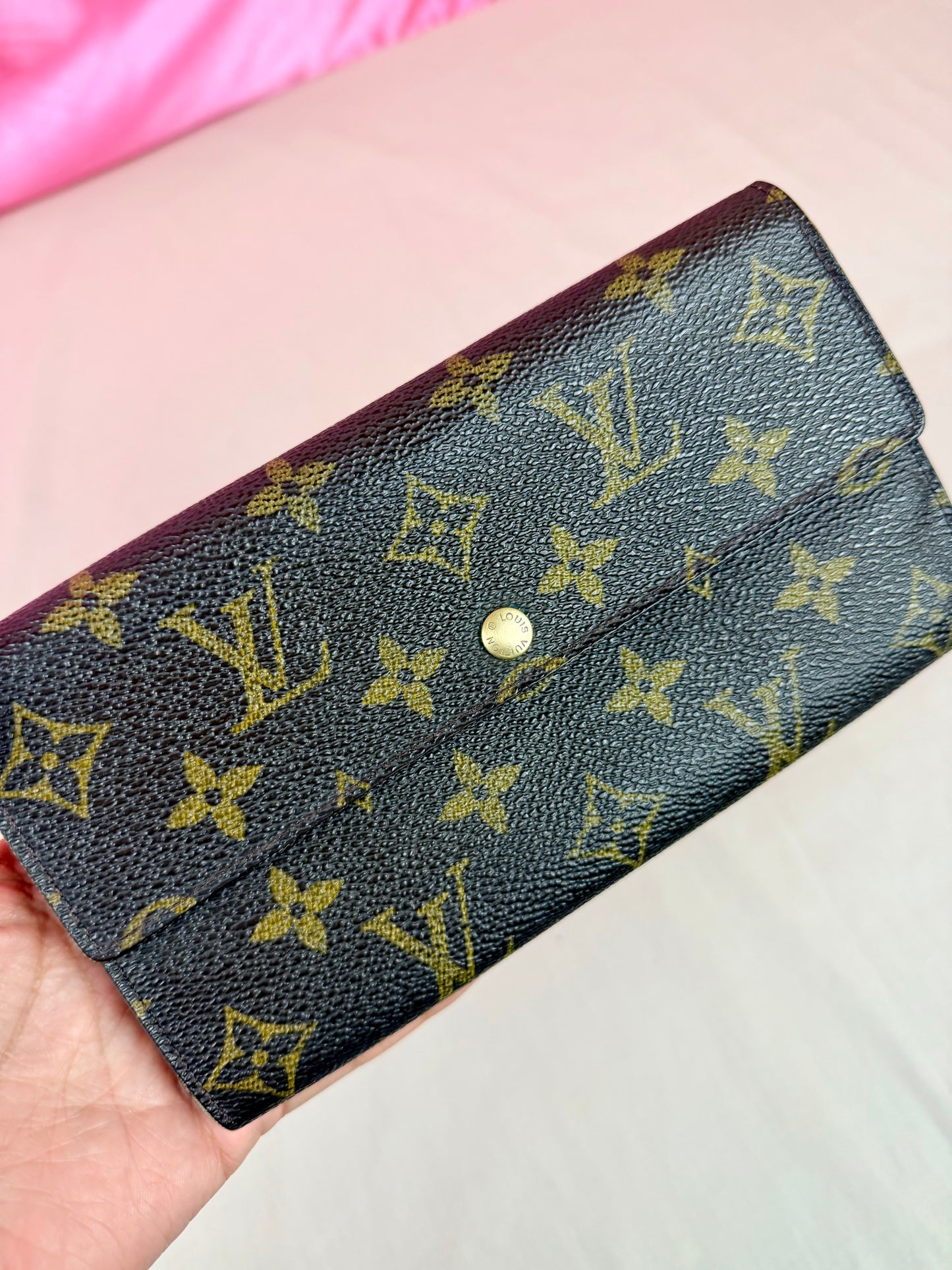 Sarah Wallet in Monogram