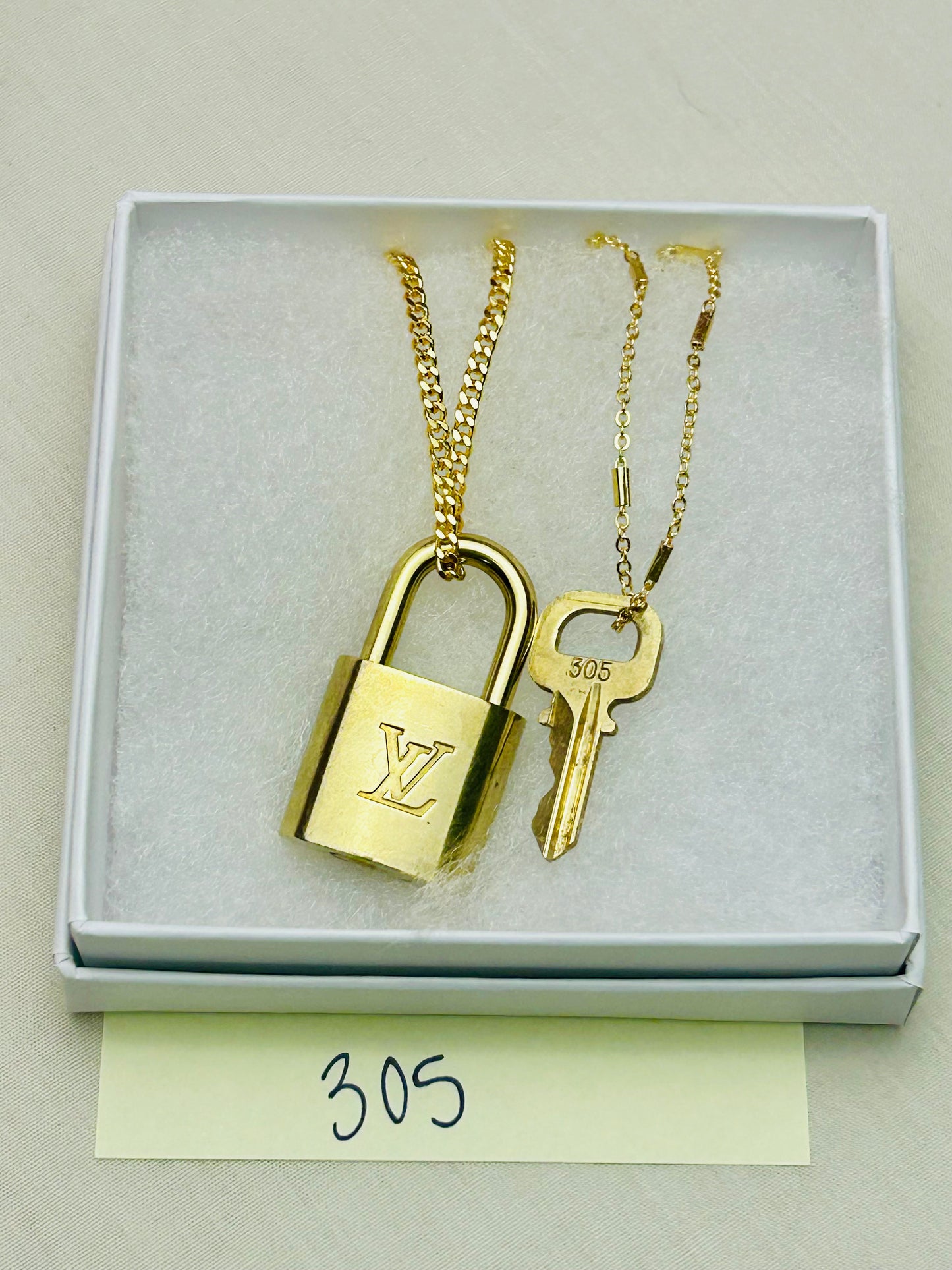 Lock and Key Necklaces