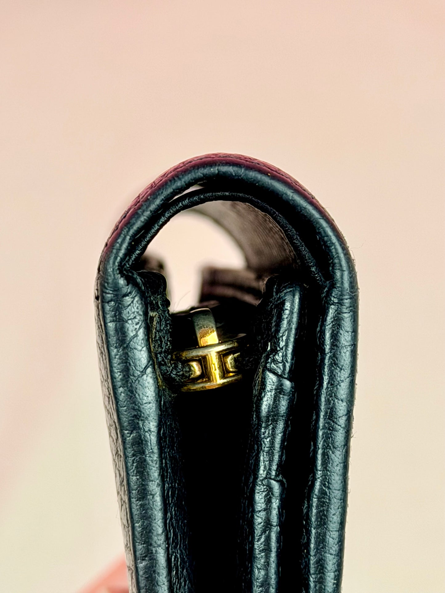 Black Gucci Compact Wallet