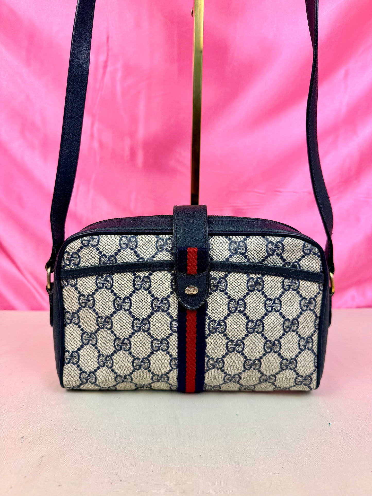 Navy Sherry Line Sling
