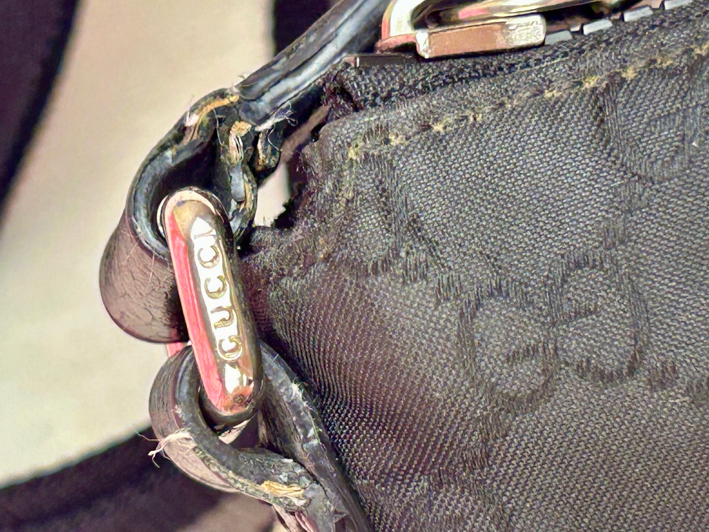 Black Nylon Gucci Crossbody