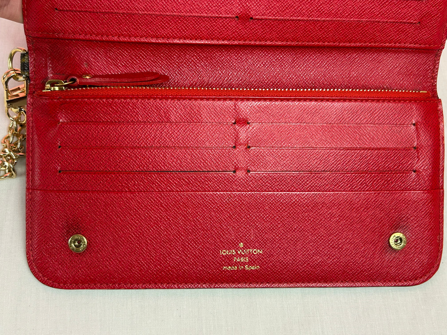 Insolaite Wallet Monogram/Red