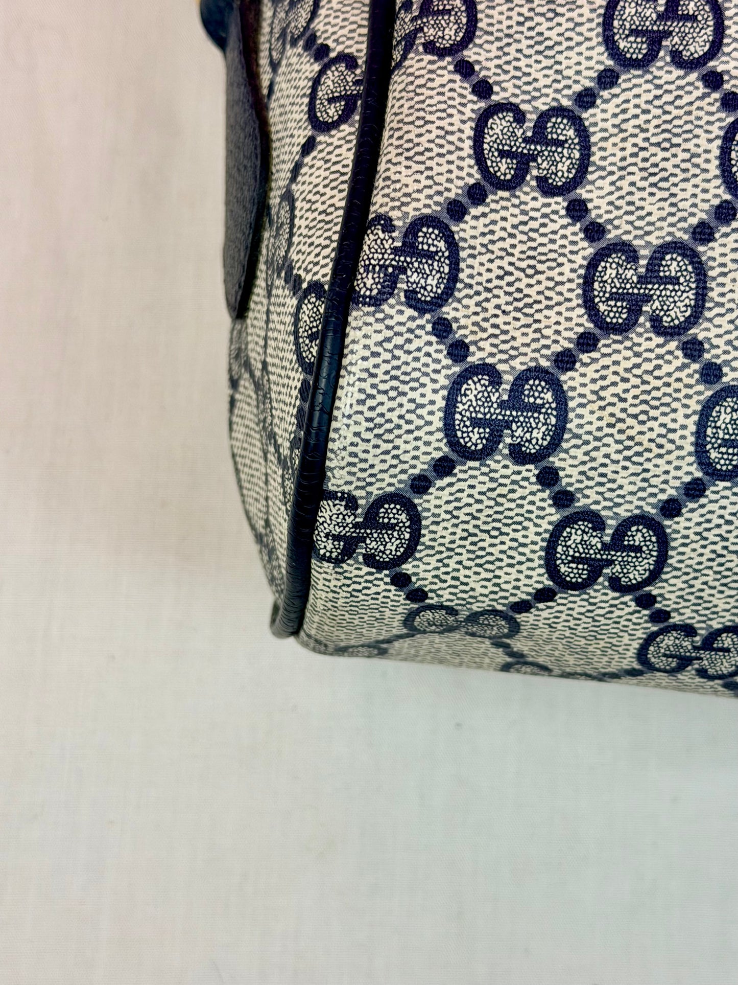 Navy Rectangular Sherry Line