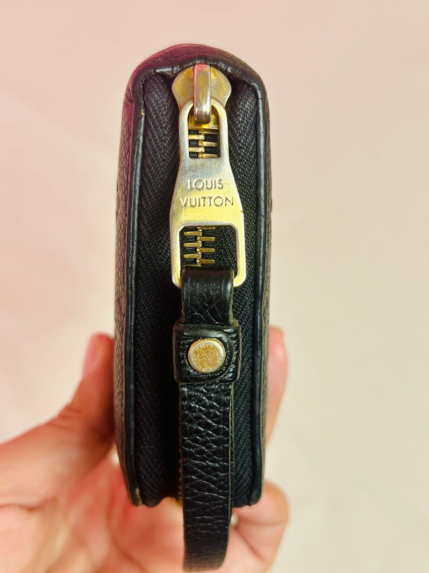 Black Empreinte Zippy Wallet