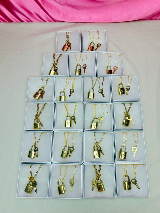 Lock and Key Necklaces