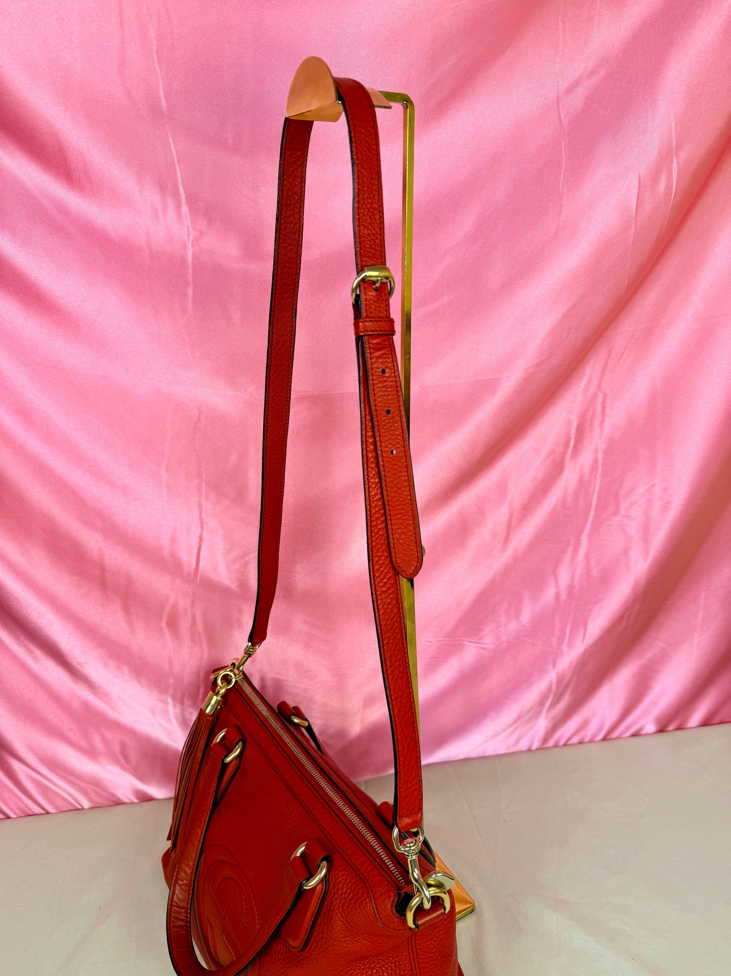 Red Gucci Soho Two-Way