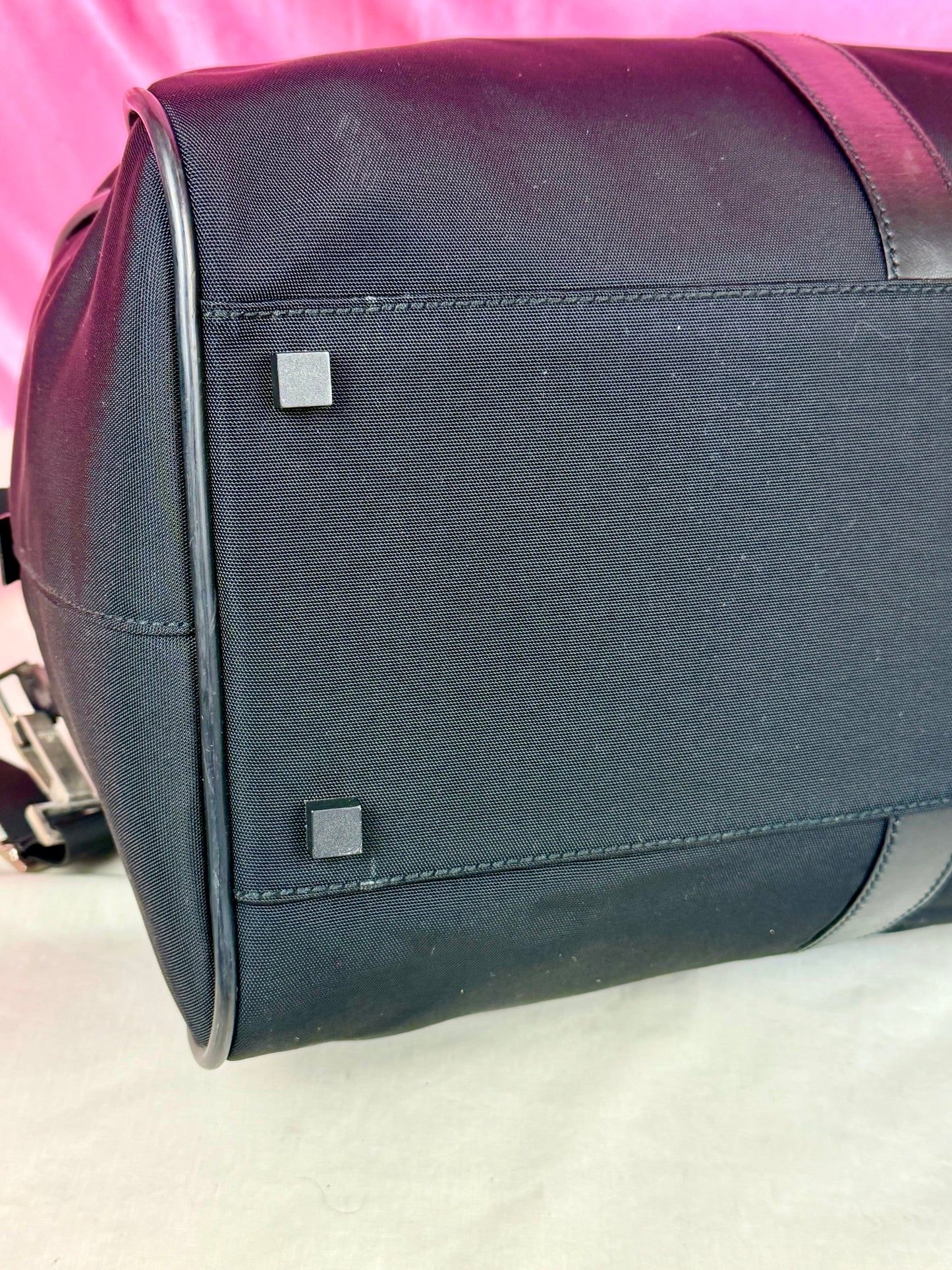Gucci Black Nylon Duffle