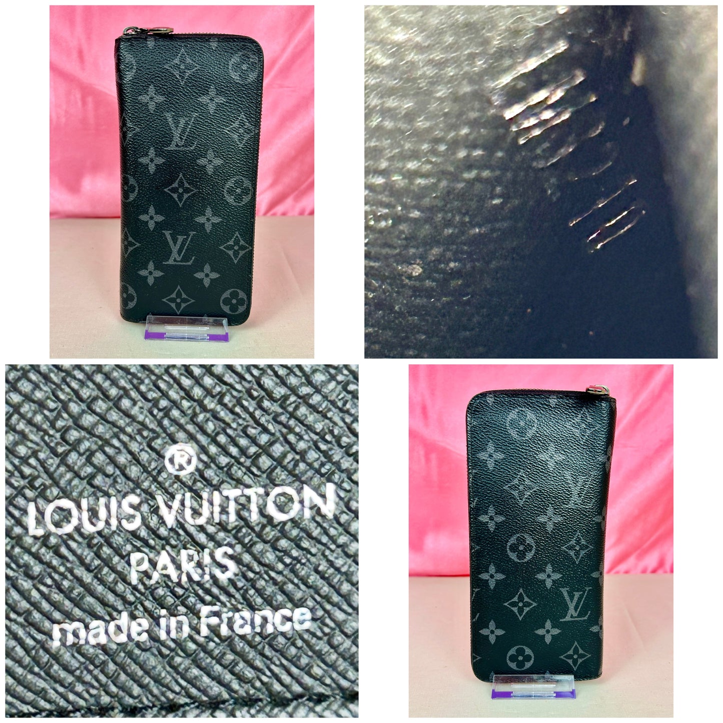 Brazza Wallet in Monogram Eclipse