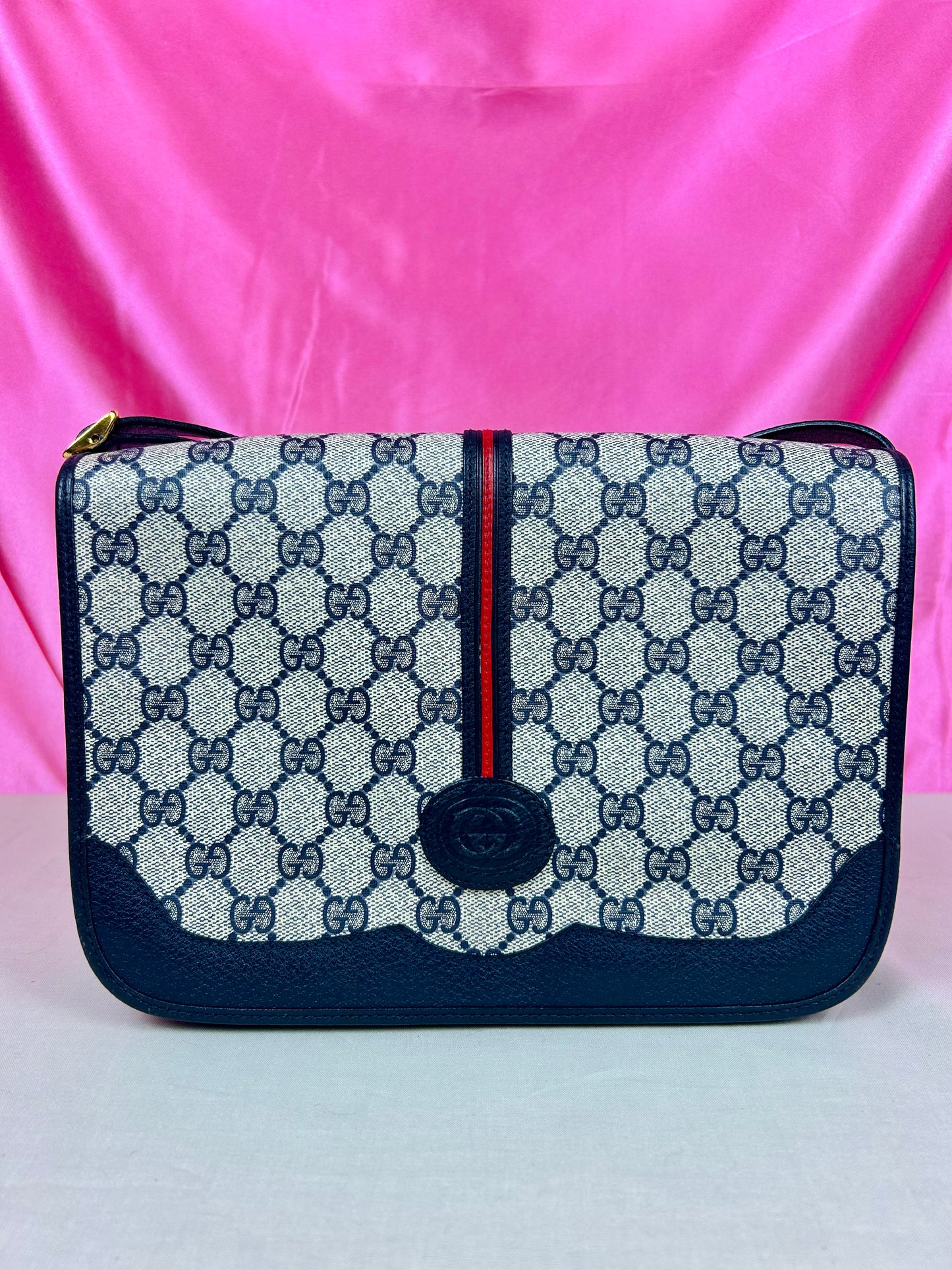 Navy Sherry Line Crossbody