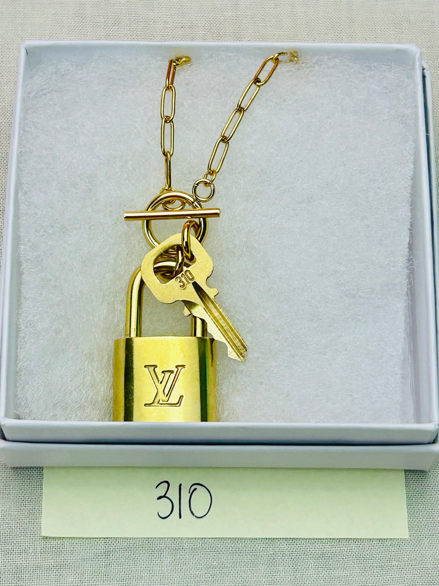 Lock and Key Necklace Set