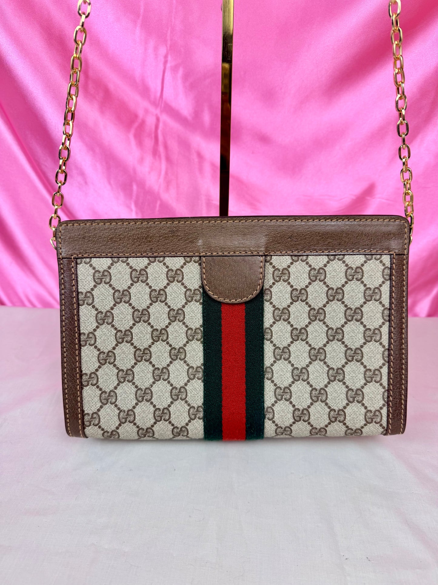 Sherry Line Clutch on Chain
