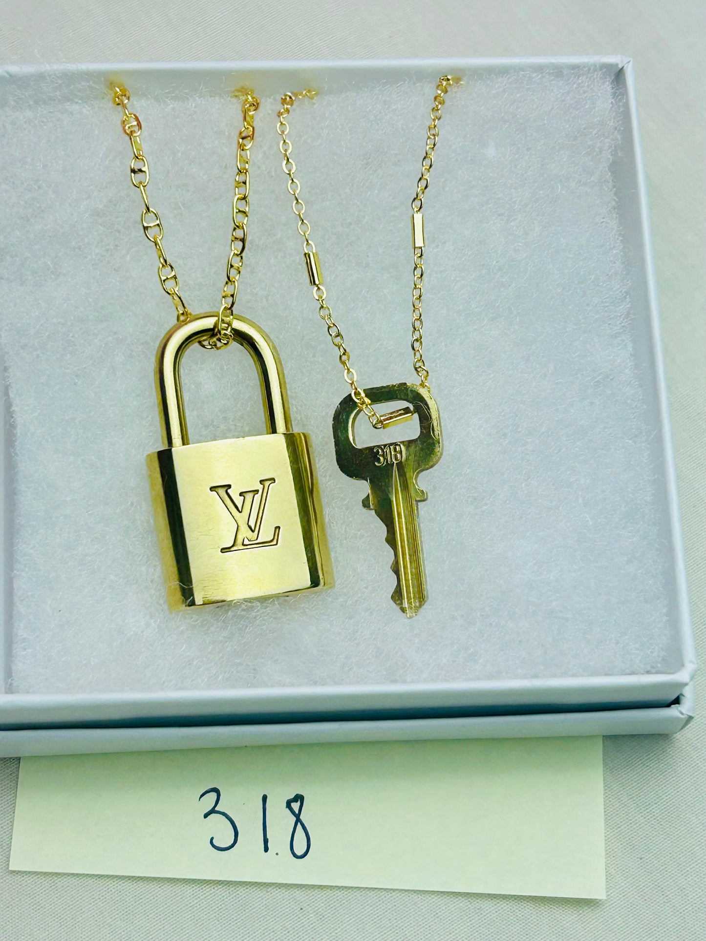 Lock and Key Necklaces