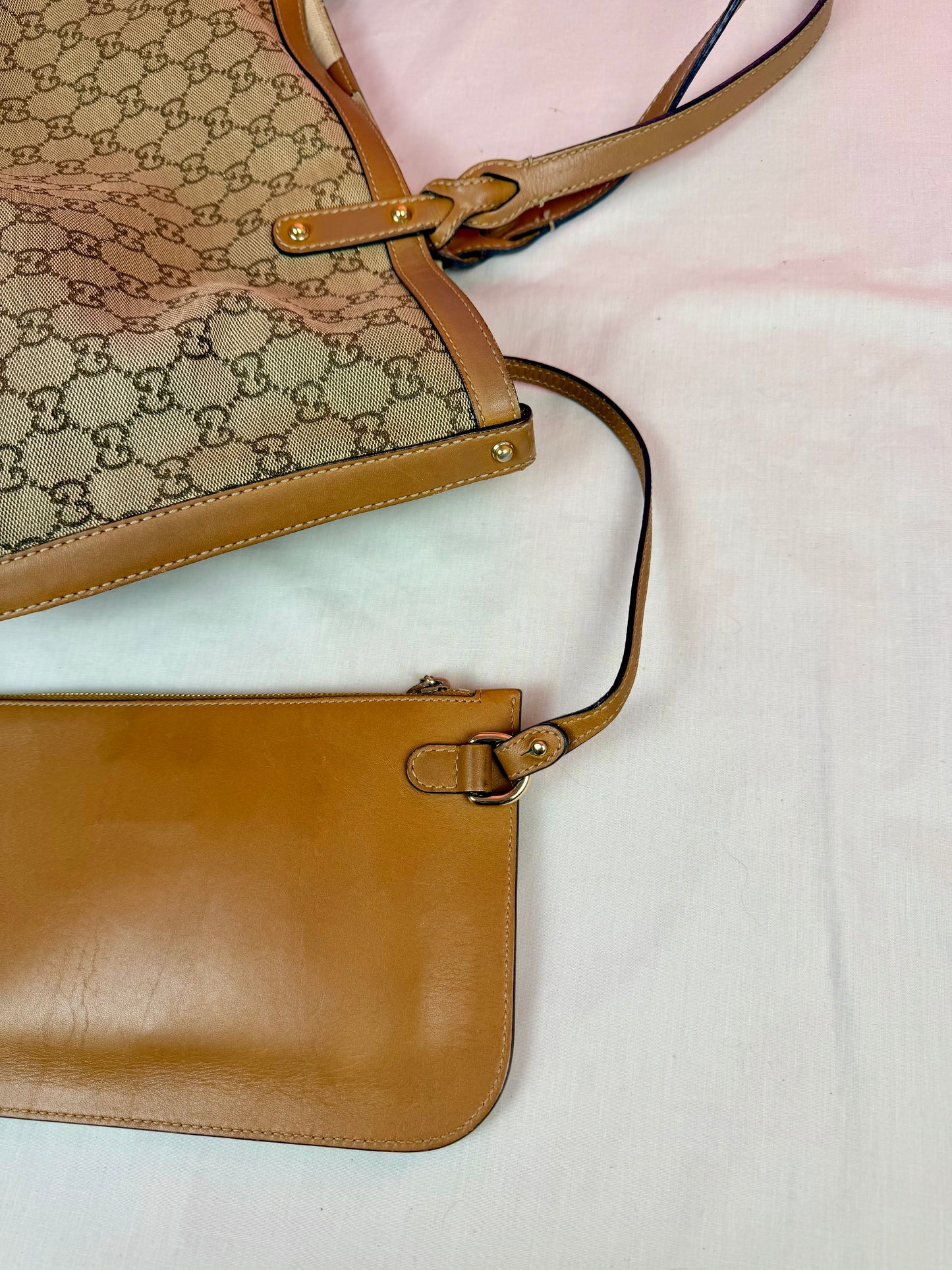 Brown Sparkle Gucci Tote