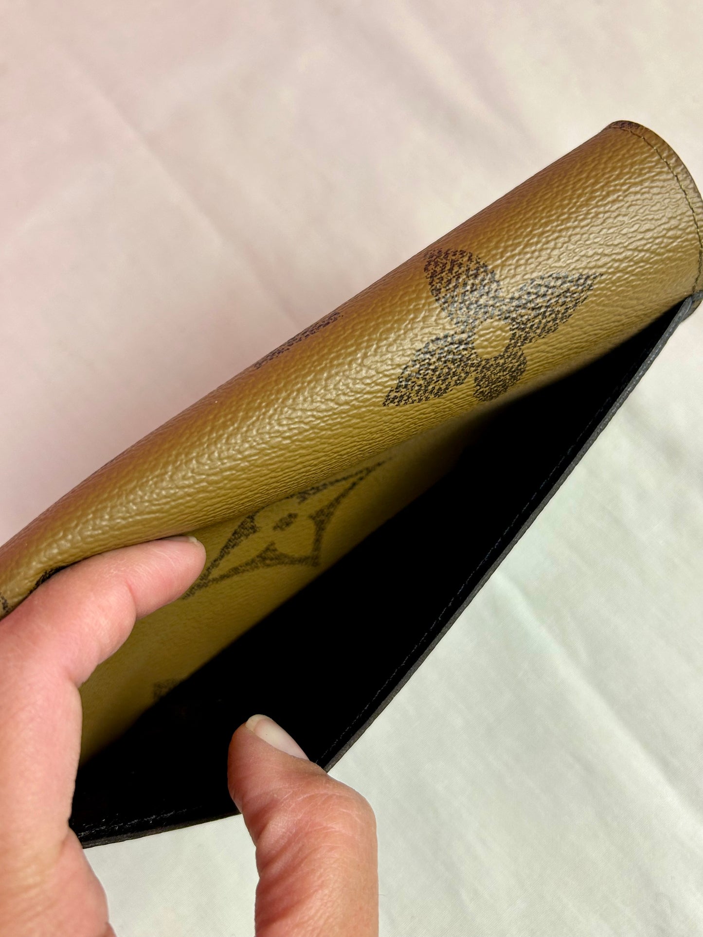 Reverse Monogram Sarah Wallet