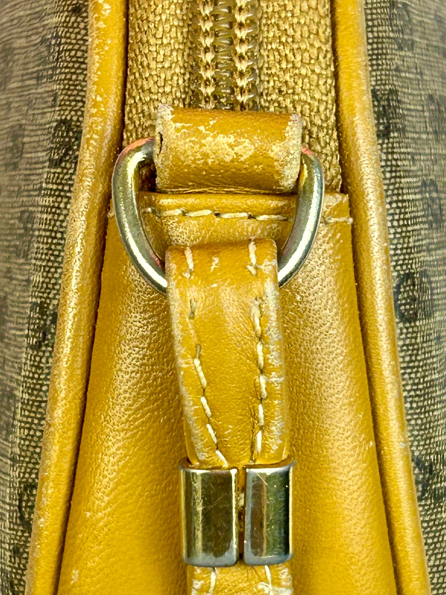 Small Yellow Micro Gucci Crossbody