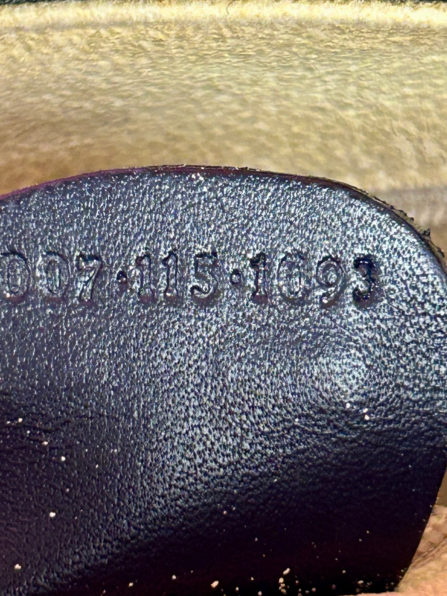 Vintage Floral and Navy Gucci Crossbody