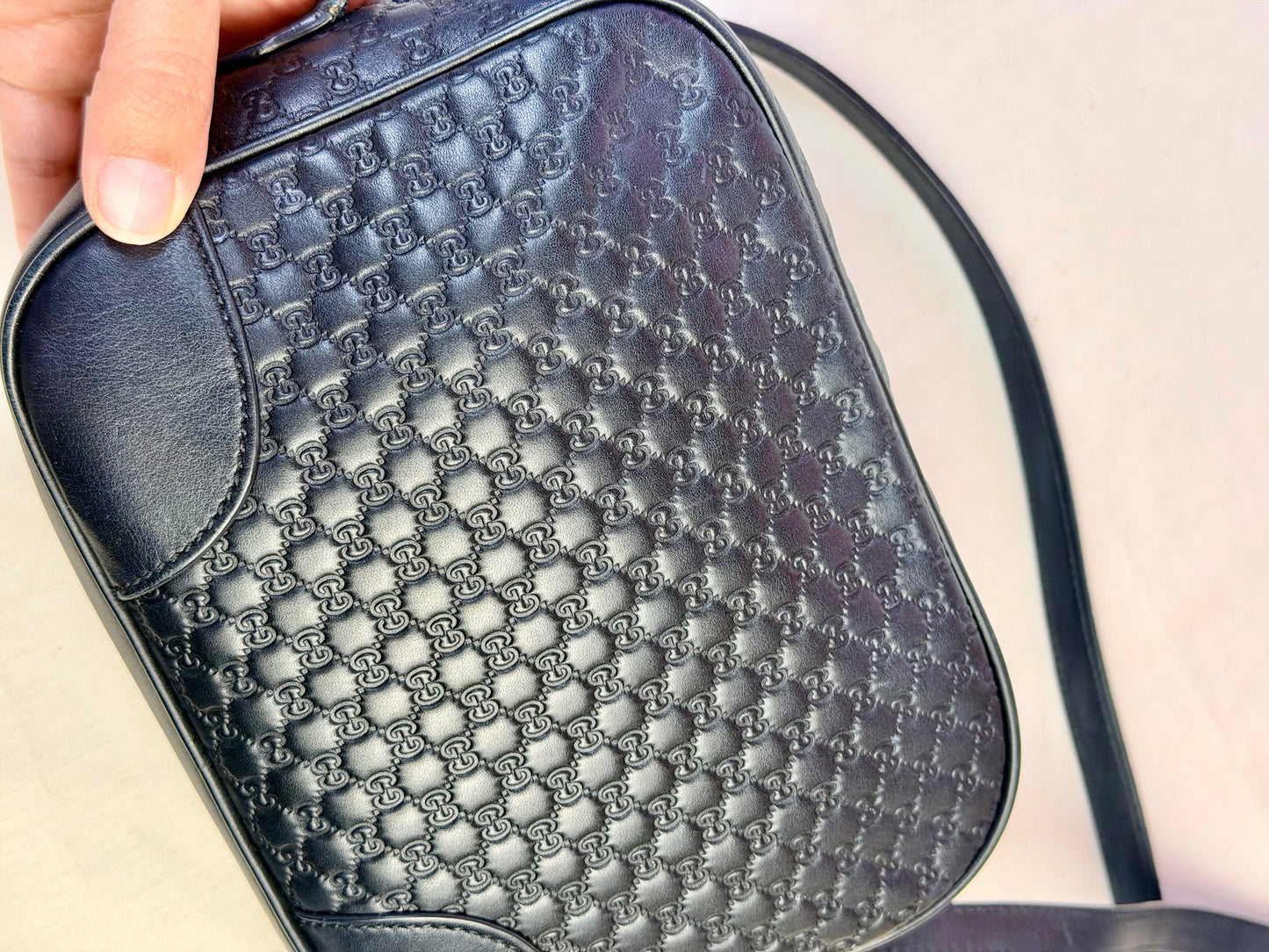 Black MicroGuccissima Bree