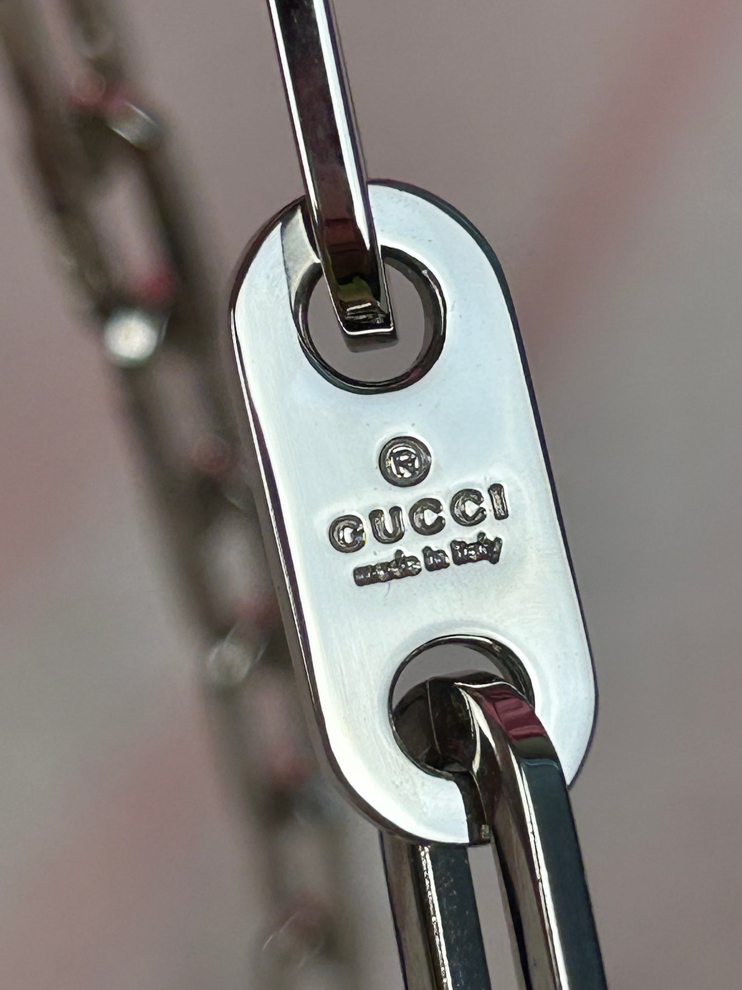 Gucci Beige Chain Shoulder Bag