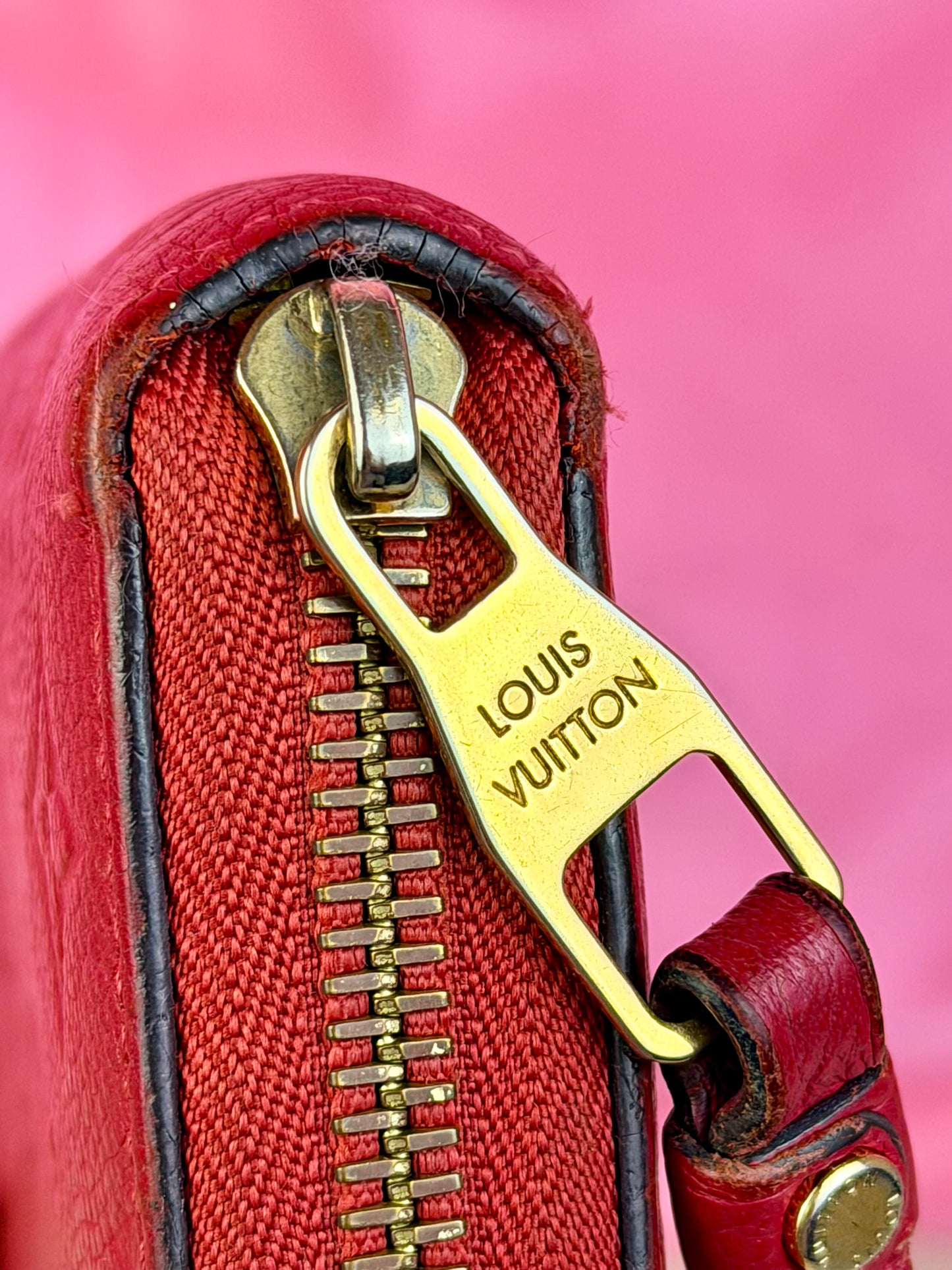 Hot Pink Emprinte Zippy Wallet