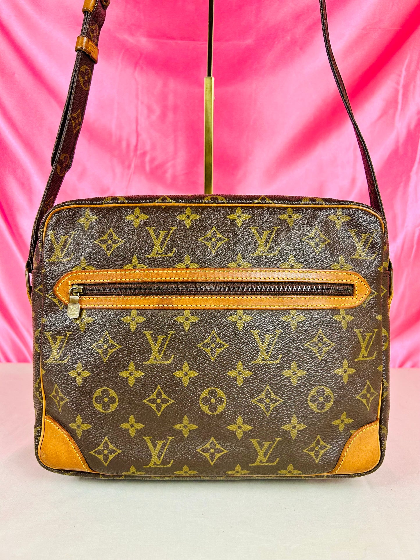 Large Vintage Rectangular Louis Vuitton