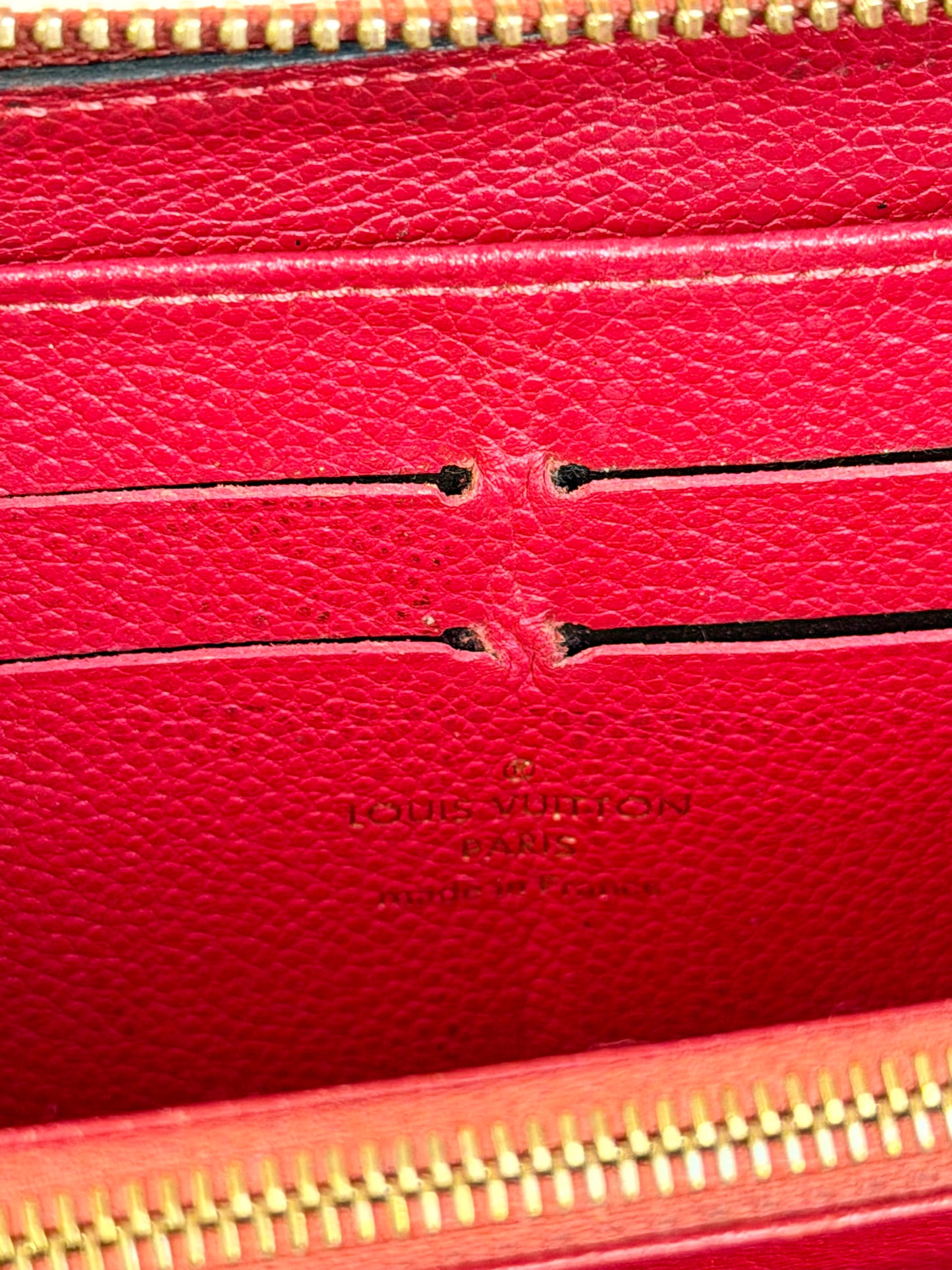 Hot Pink Emprinte Zippy Wallet