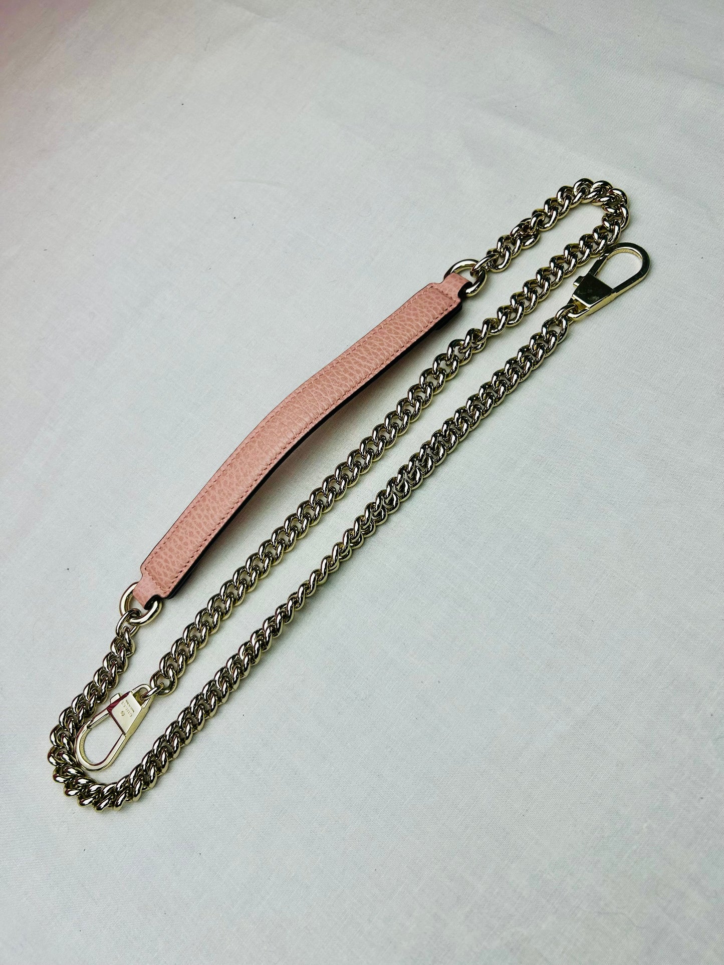 Pink Interlocking Top Handle Gucci