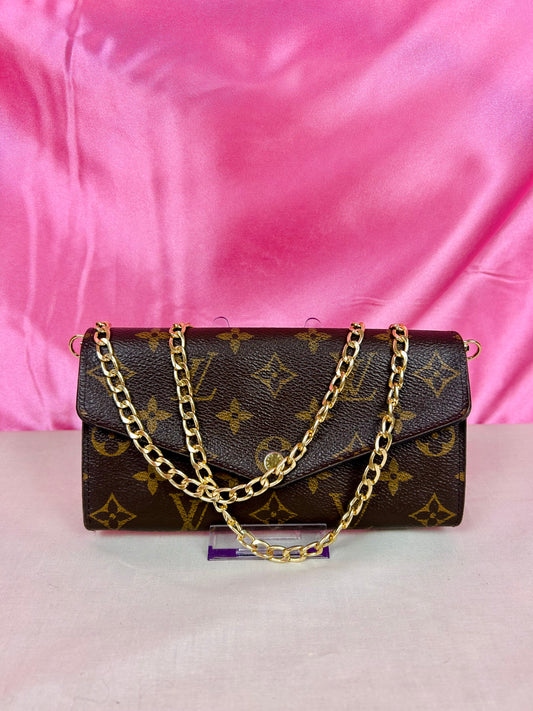 Louis Vuitton Sarah Wallet Monogram/Berry
