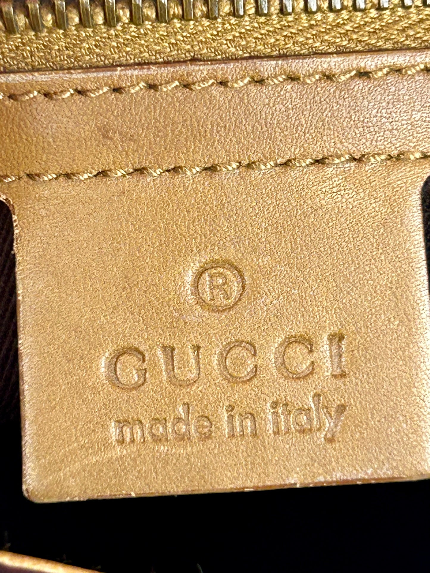 Braided Gucci Shoulder Bag