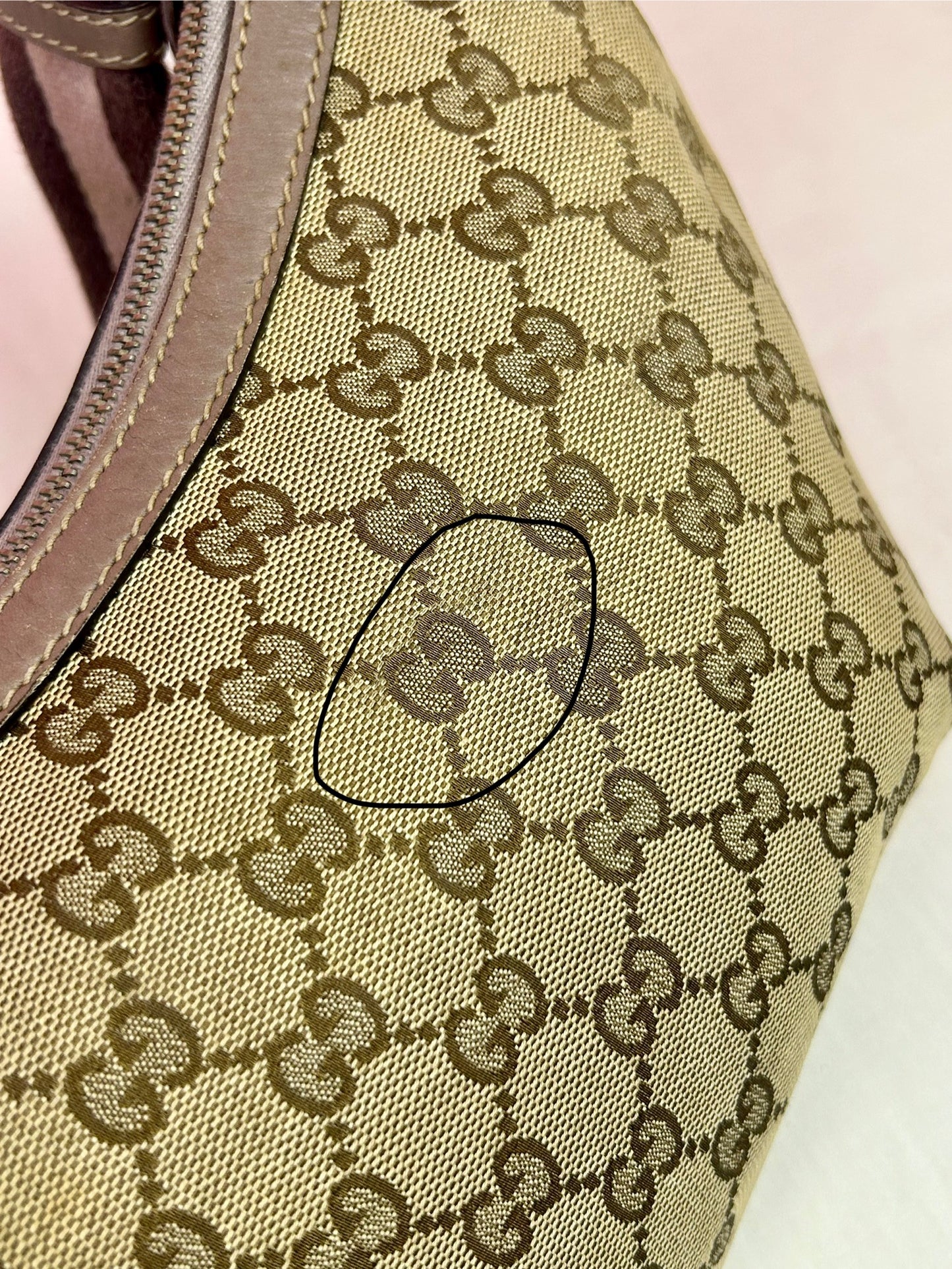 Half Moon Gucci Crossbody