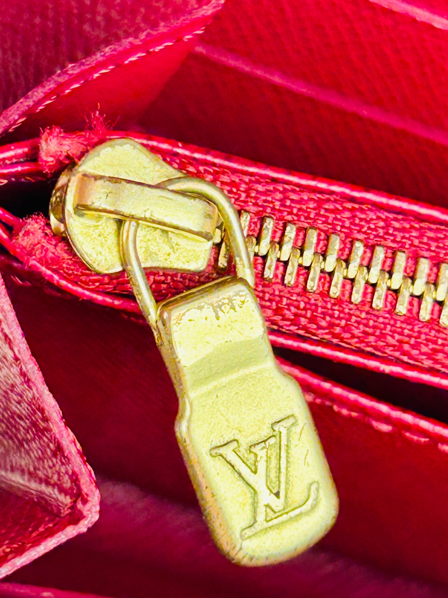 Sarah Wallet New Model Monogram/Berry