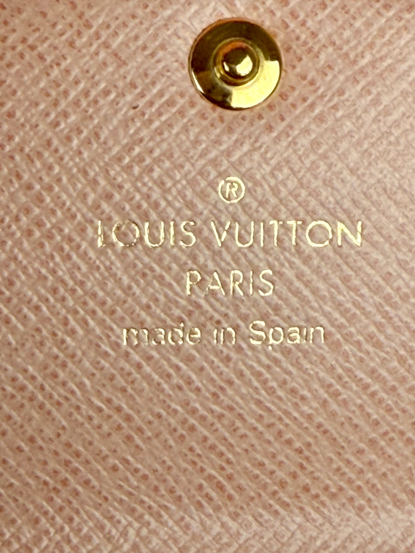 Rosalie Card Case in DE/Rose