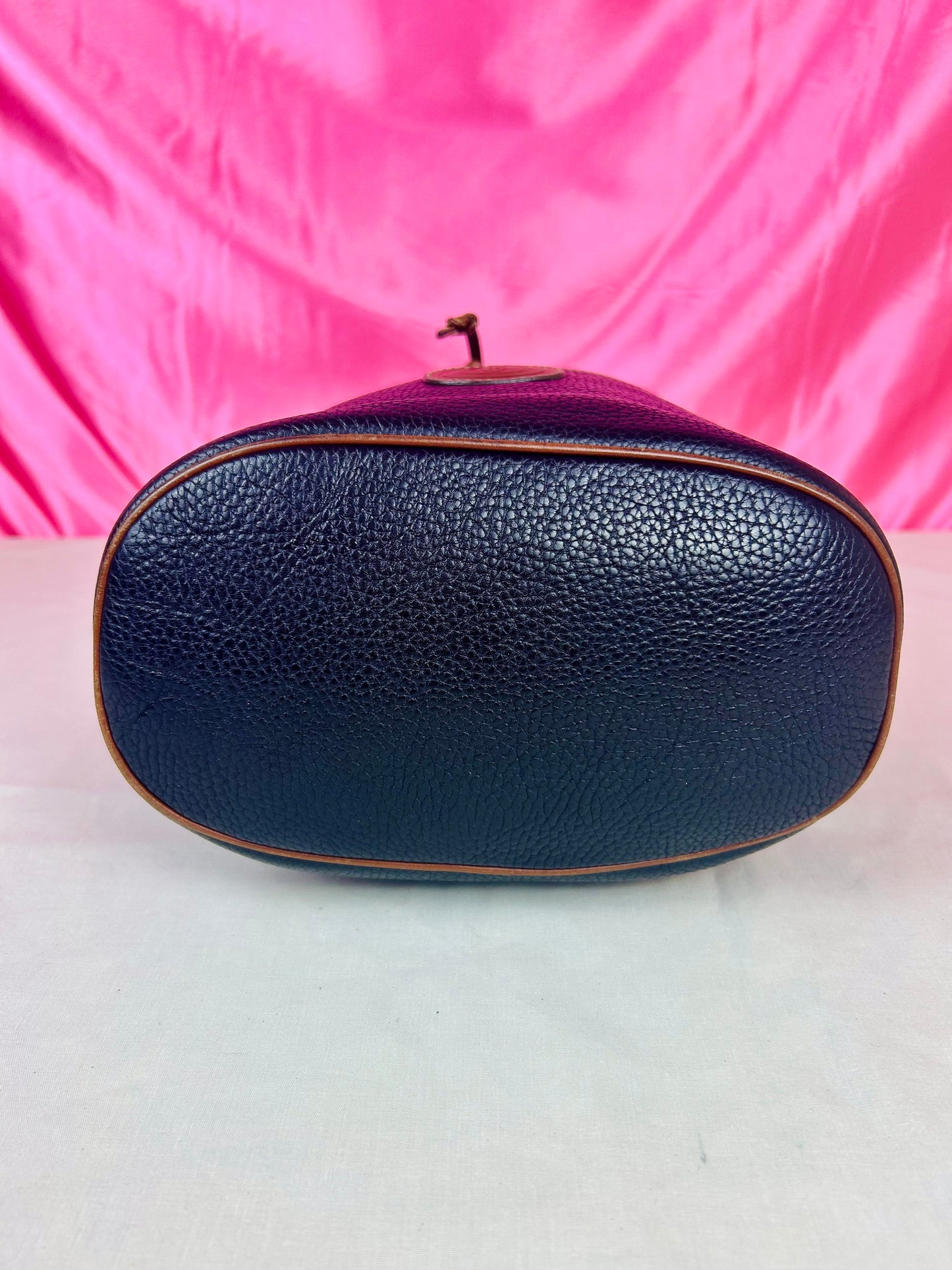 Gucci Black Leather Bucket