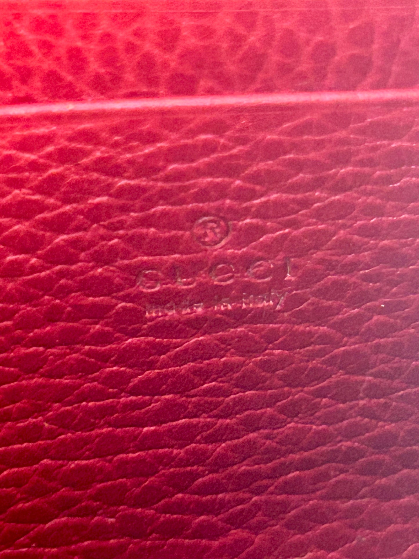 Gucci Red Dionysus Mini Chain Wallet